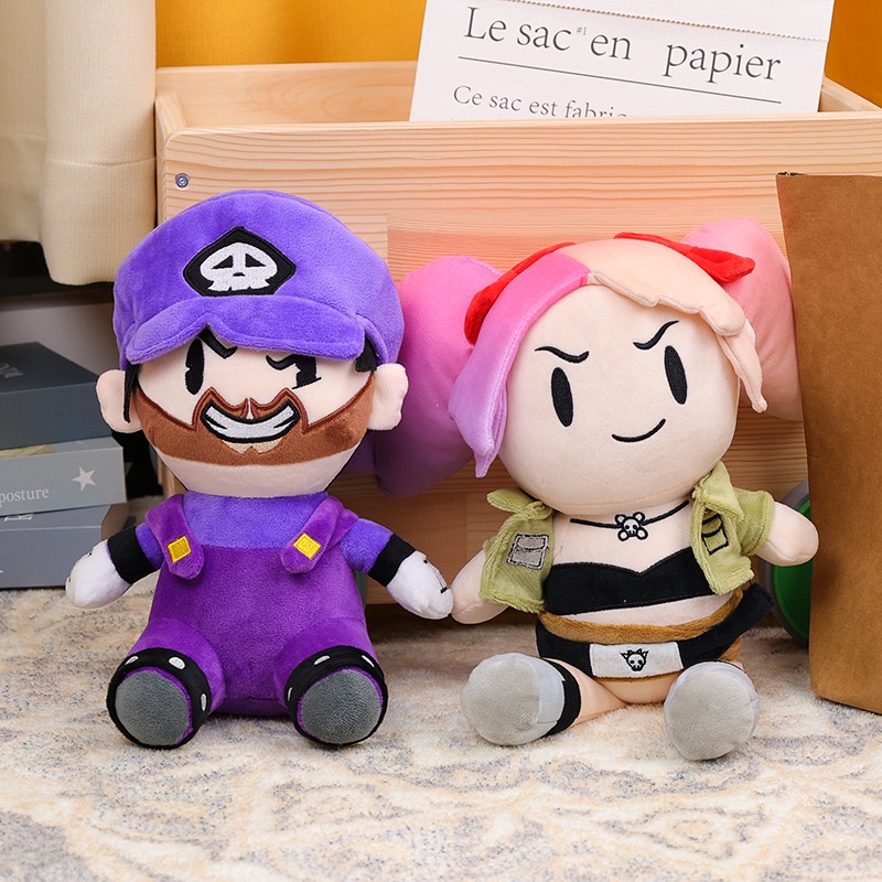 Terbaru Ellen Kartun Animasi SMG4 Mainan Mewah SMG3 SMG4 Saiko Boneka Mainan Kado Anak Home Decor Mainan Anak Mario