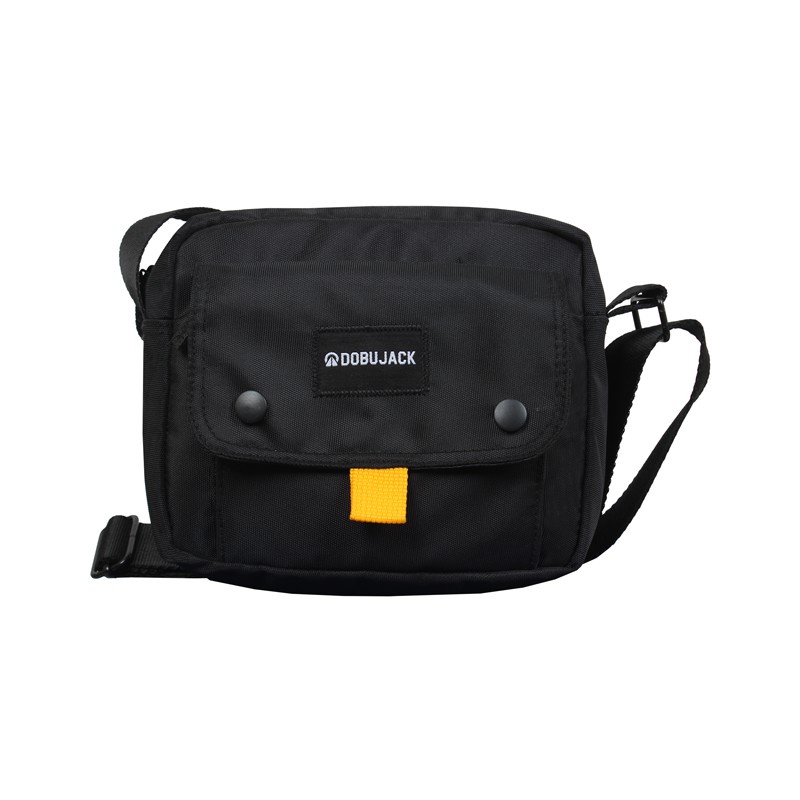 [BISA COD] Dobujack Tas Fiona Black Slingbag