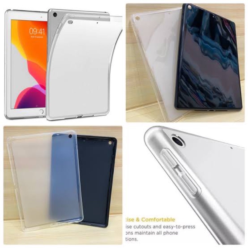 Ipad 9 10,2 2021 / Ipad 8 10,2 / Ipad 7 10,2 SoftCase Bening Case Cover Silicone Bening Ipad 7