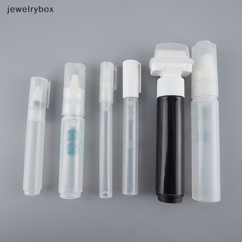 [jewelrybox] Batang Pulpen Kosong 3-30mm Barel Tabung Graffiti Pen Cair Kapur Penanda Diy Paint Pen Boutique