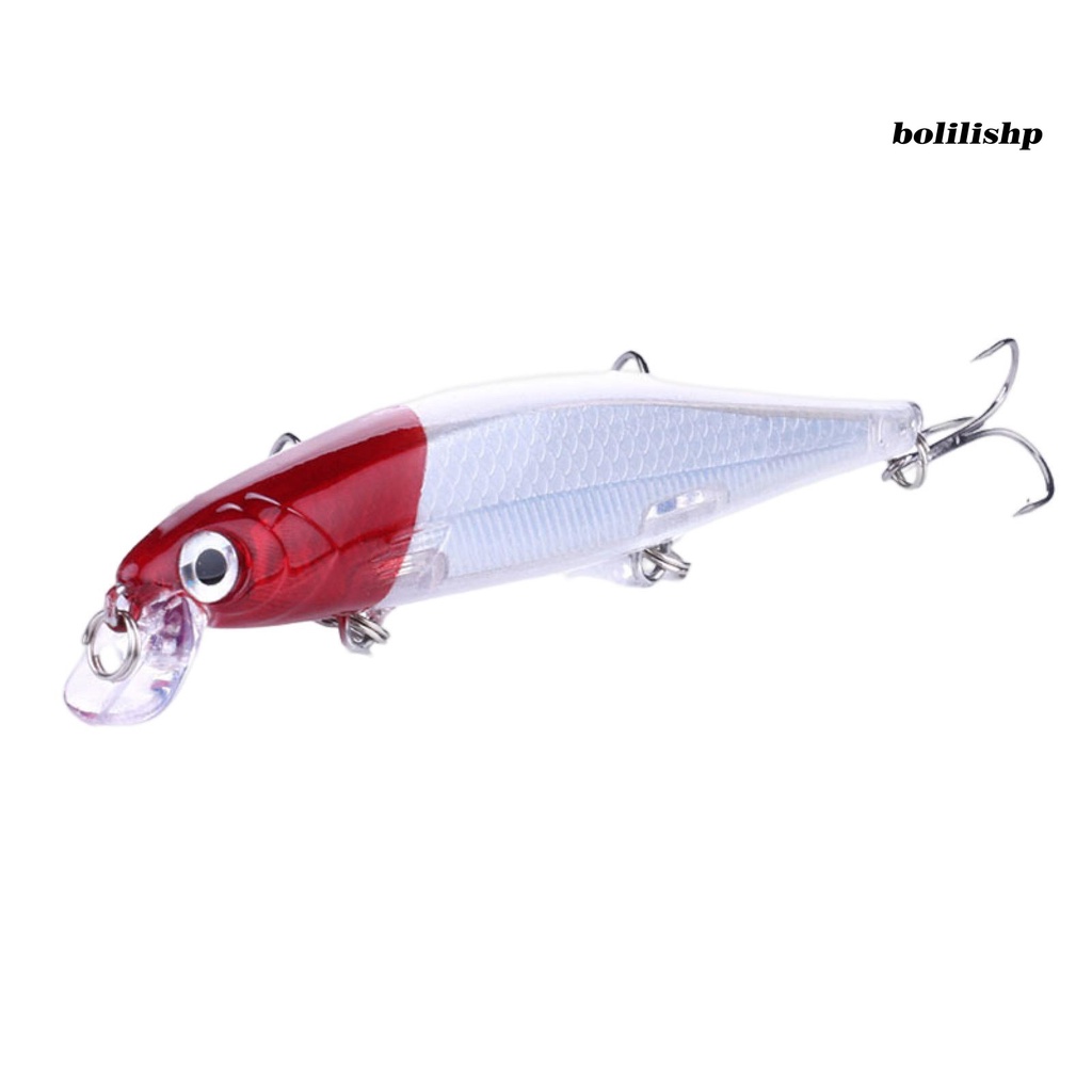 Bo-11cm/13g Umpan Ikan Kecil Tajam Kait 3D Simulasi Fisheye Simulasi Melempar Jarak Jauh Bertengger Angling Umpan Alat Pancing