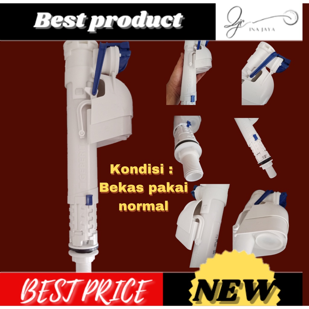Otomatis Toilet Duduk Pelampung Closet Geberit Kondisi Bekas Pakai Masih Normal