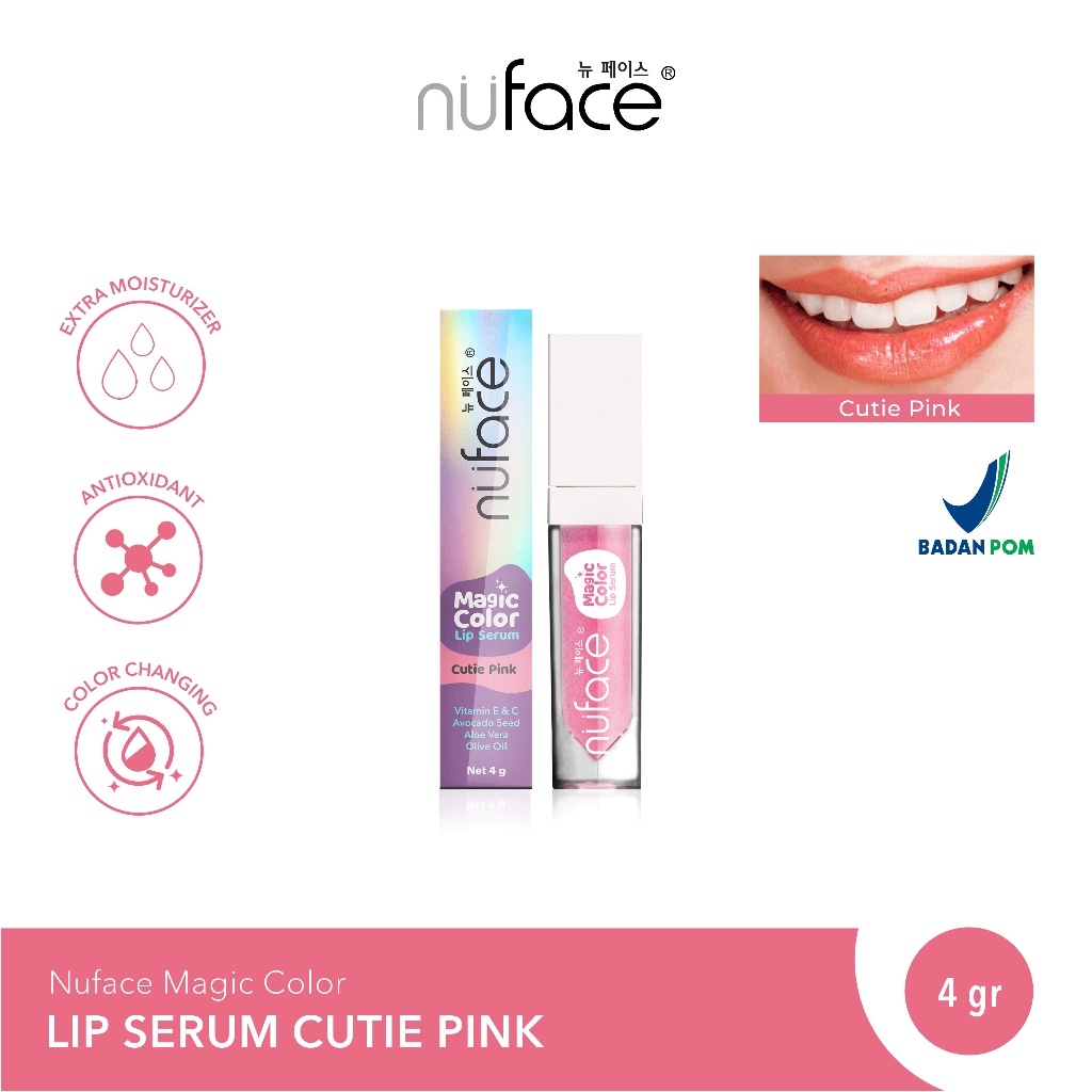 Nuface Magic Color Lip Serum