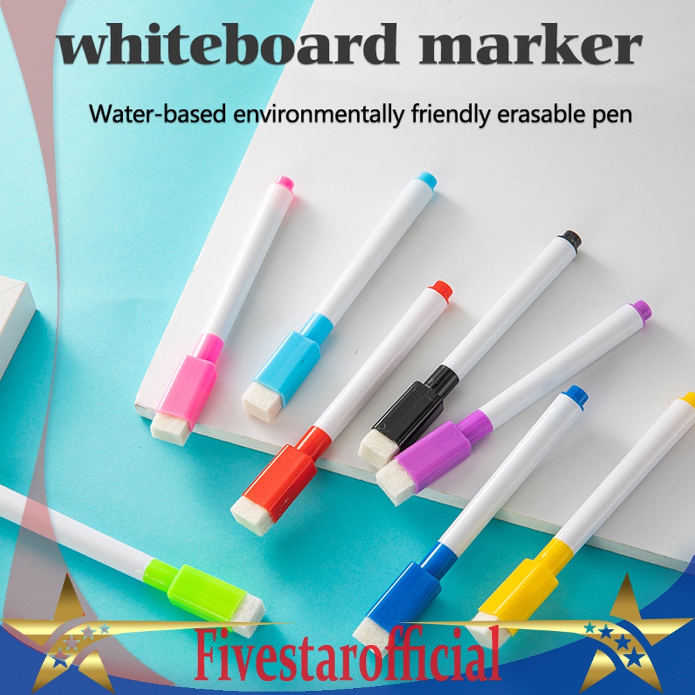 

Spidol Whiteboard Marker Magnet Warna Wipe Clean Bisa Dihapus - FIVESTAR