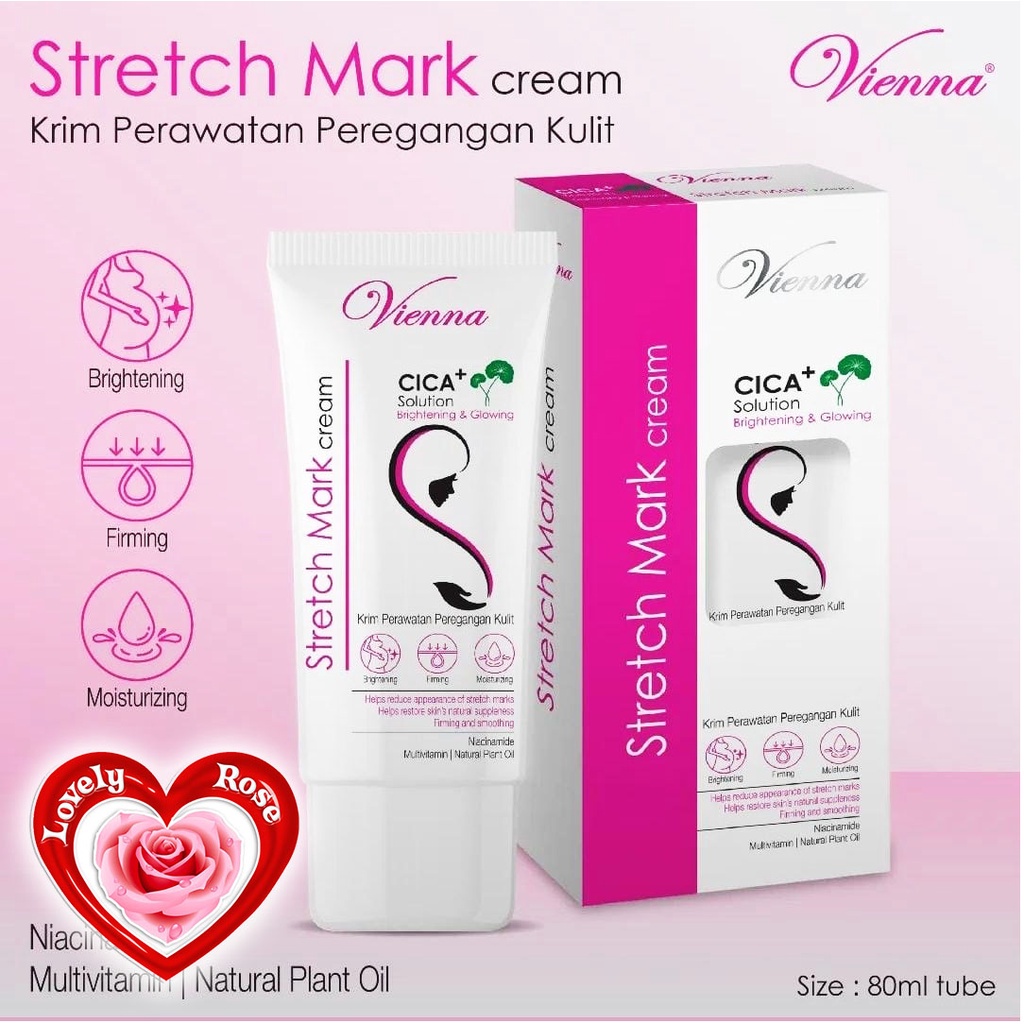 [TUBE] VIENNA STRETCH MARK CREAM 80 ML / STRECTH MARK CREAM