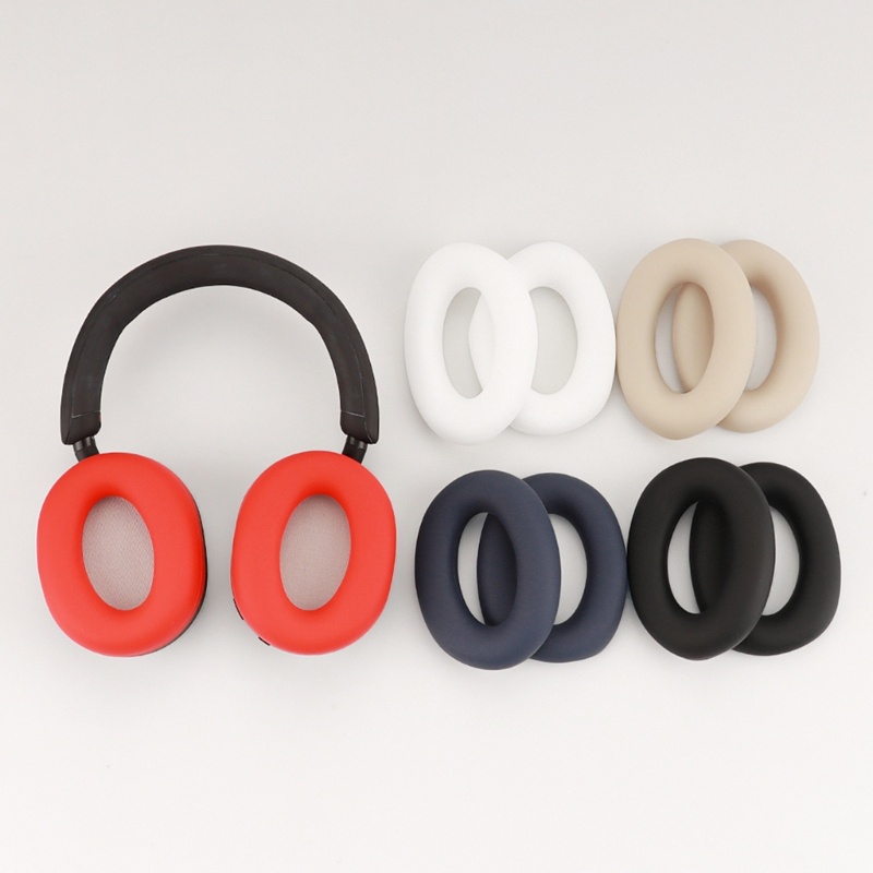 Cre Sarung Earpad Silikon Lembut Dan Tahan Lama Untuk WH-1000XM5 Headphone Silicone Earpad Covers Noise Cancelling Ear Cushion