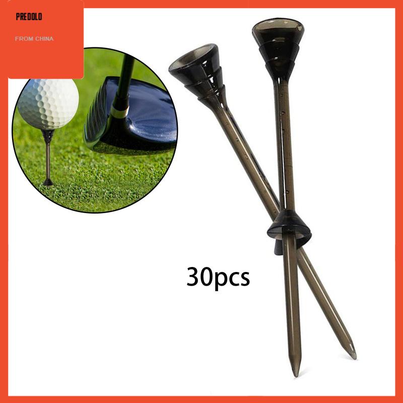 [Predolo] 30x Golf Tees 83mm Training Alat Latihan Stabil Bola Paku Holder