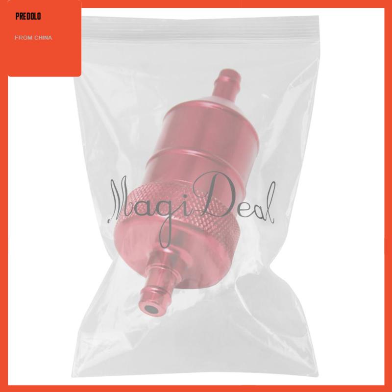 [Predolo] Saringan Solars Bensin 8mm5per16 &quot;Aluminium Red Inline Fuel Universal