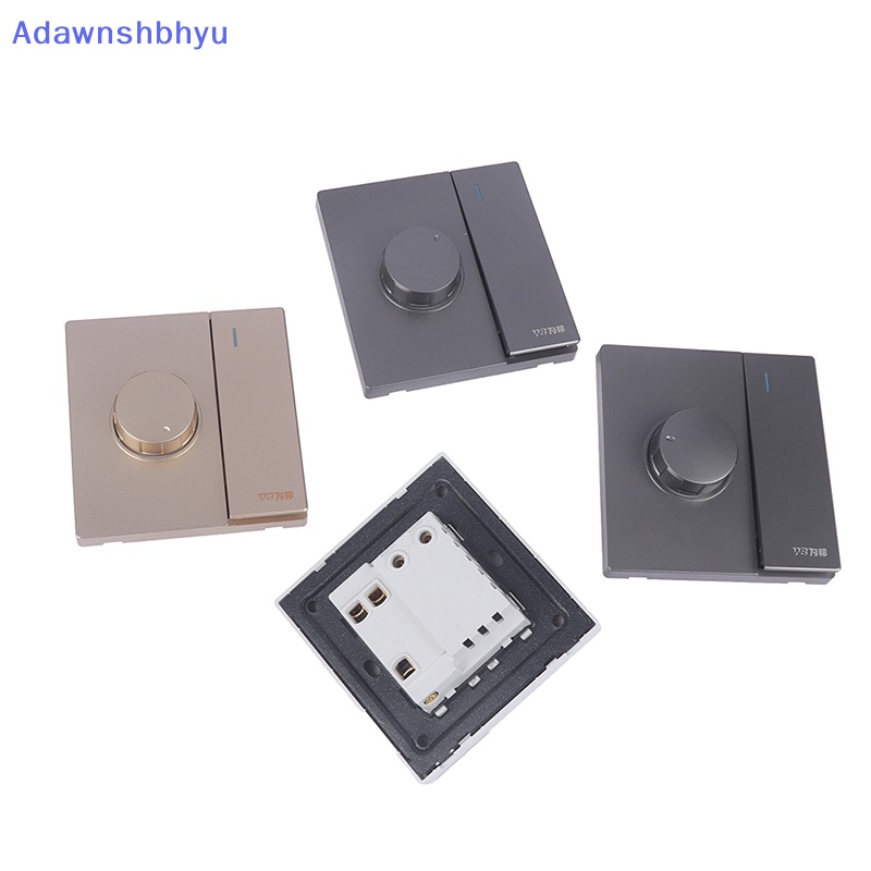 Adhyu 220V Universal Adjustment Ceiling Fan Speed Control Switch Tombol Dinding Dimmer ID