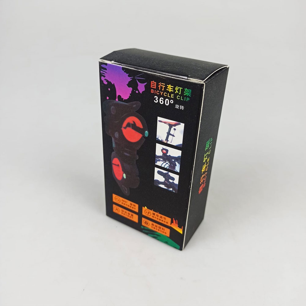 Cycle Zone Clamp Penjepit Senter Setang Sepeda 360 Derajat - ZH1035 - Black/Orange