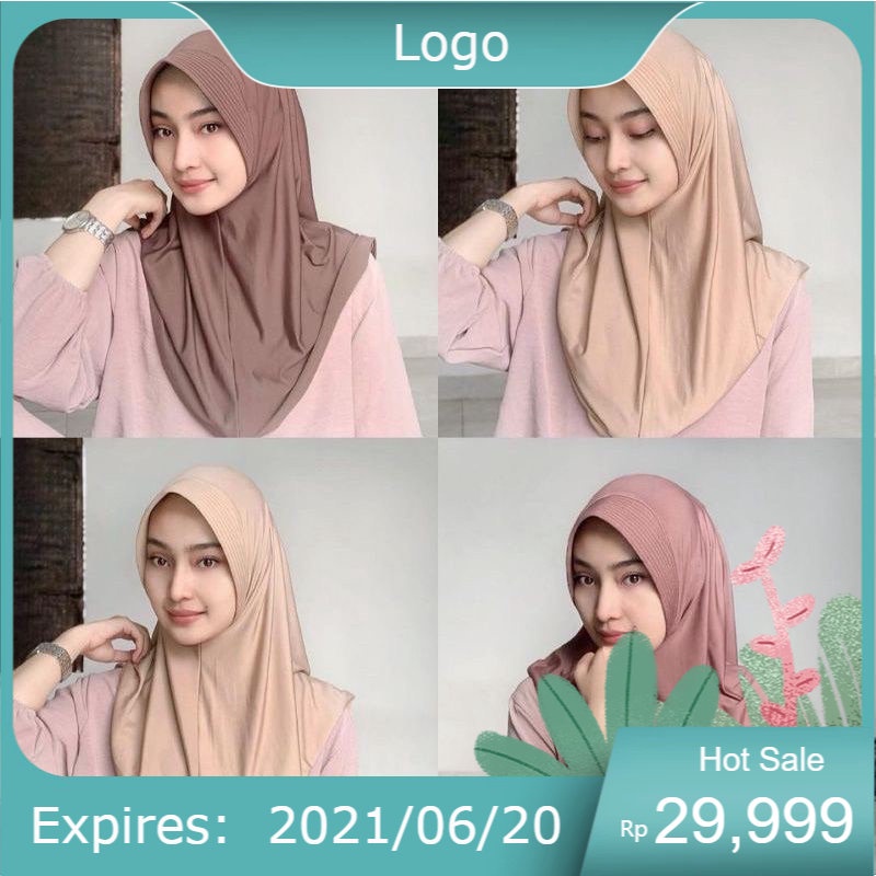 Bergo HAMIDAH | Bergo Sport Hamidah
