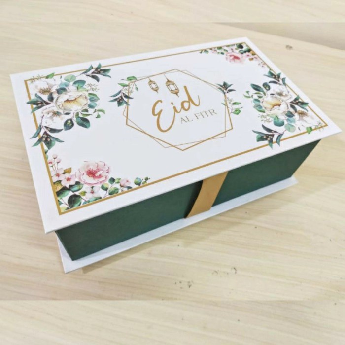 

hampers hardbox idul fitri lebaran untuk toples 350gr 24x15x8