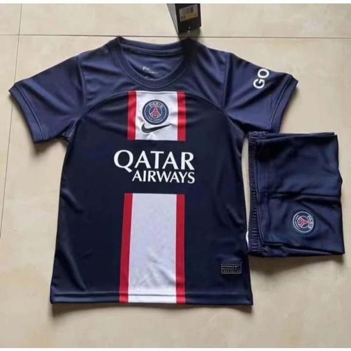 TERLARIS JERSEY BAJU BOLA KIDS/ANAK PSG HOME 2022 2023 GRADE ORI IMPORT