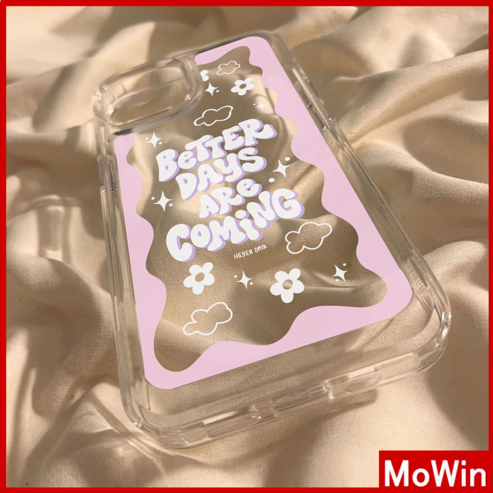 For iPhone 14 Pro Max iPhone Case Clear Case TPU Soft Case Shockproof Plating Button Pink Cute Clouds Compatible with iPhone 13 Pro max 12 Pro Max 11 xr xs max 7Plus 8Plus