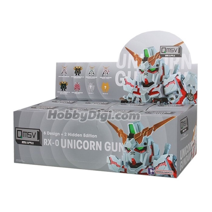 Toys QMSV Mini RX-0 Unicorn Gundam Blind Box