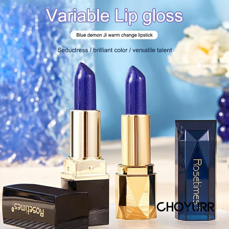 【COD】Blue Lipstik Pelembab Warna Berubah Moisturizing Lip Gloss Waterproof -CH