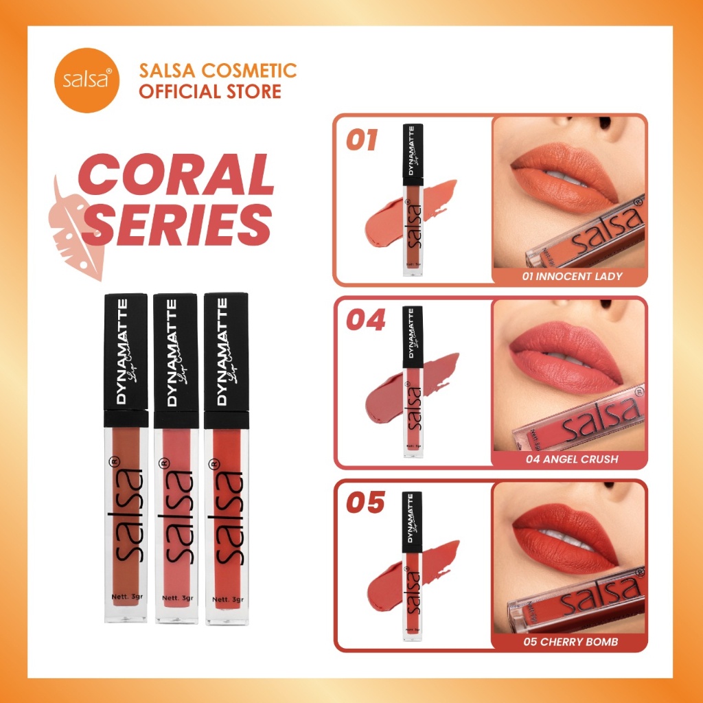 𝐑𝐀𝐃𝐘𝐒𝐀 - SALSA Dynamatte Matte Lip Cream