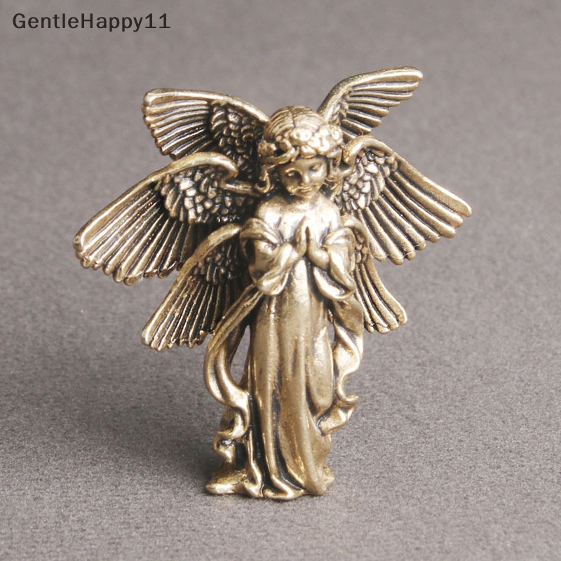 Gentlehappy Tembaga Enam Bersayap Malaikat Dewa Cinta Cupid Patung Ornamen Patung Malaikat Kuningan id