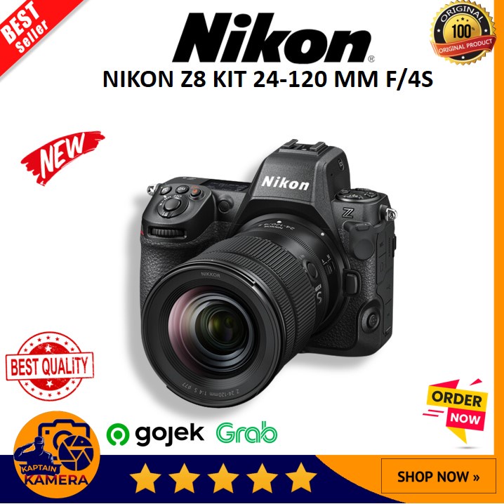 Nikon Z8 kit 24-120mm f4 S Nikon Z 8 kit 24-120 mm f/4 S