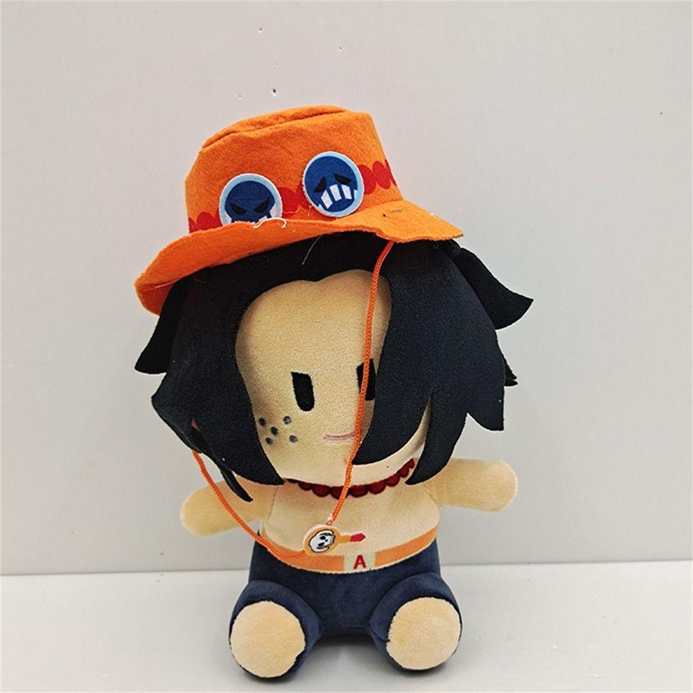 Needway   Anime Luffy Boneka Mewah Hadiah Anak Kartun Mainan Lembut Ace 25 cm Kartun Chopper Boneka Luffy Boneka Mainan