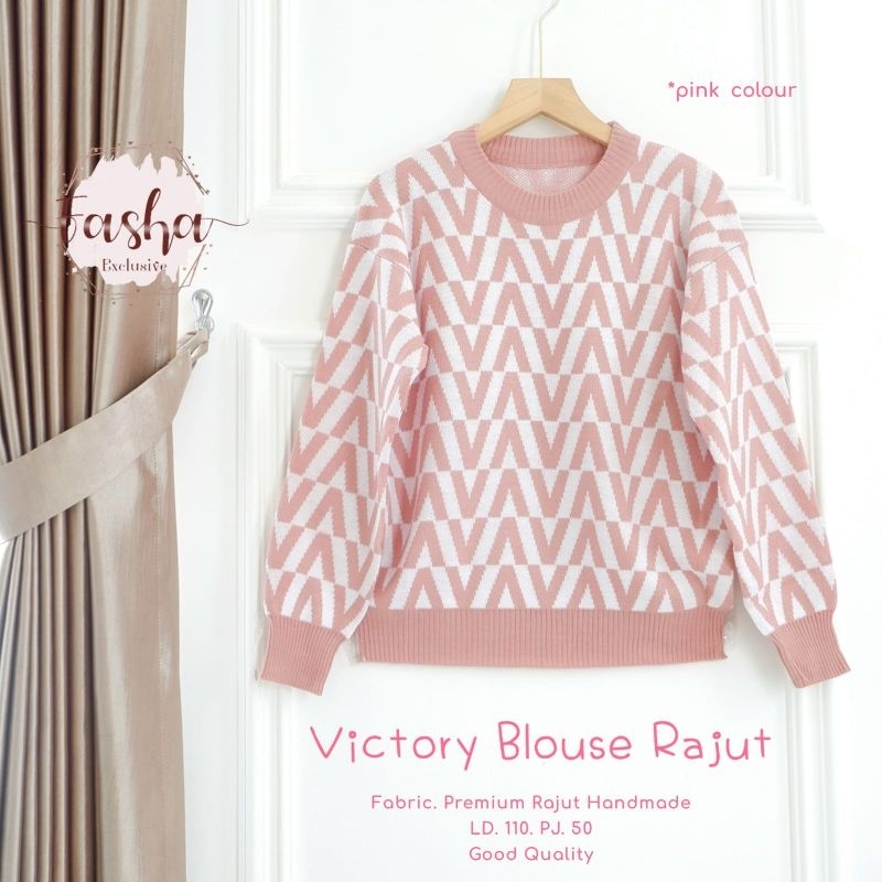 VICTORY BLOUSE Rajut ORI FASHA