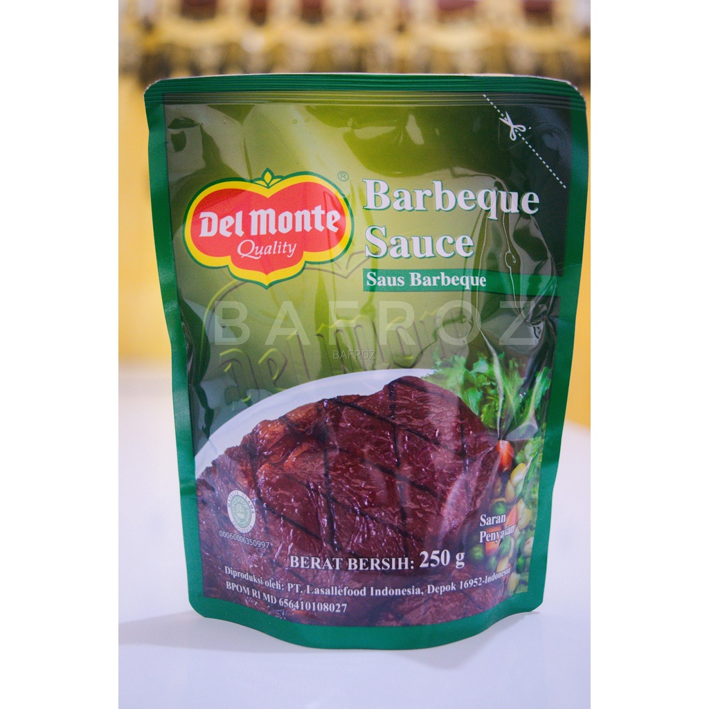 

Del Monte Barbeque Sauce Pouch 250gr