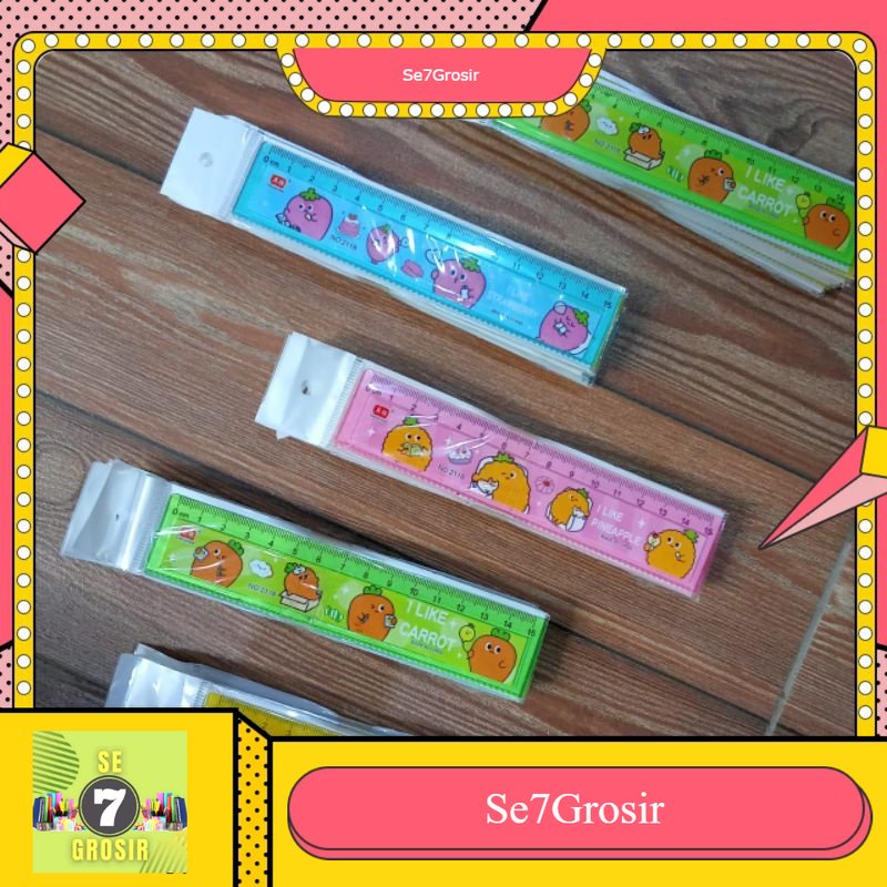 

PENGGARIS KARAKTER 15 CM (HARGA 1 LUSIN ISI 12 PENGGARIS)