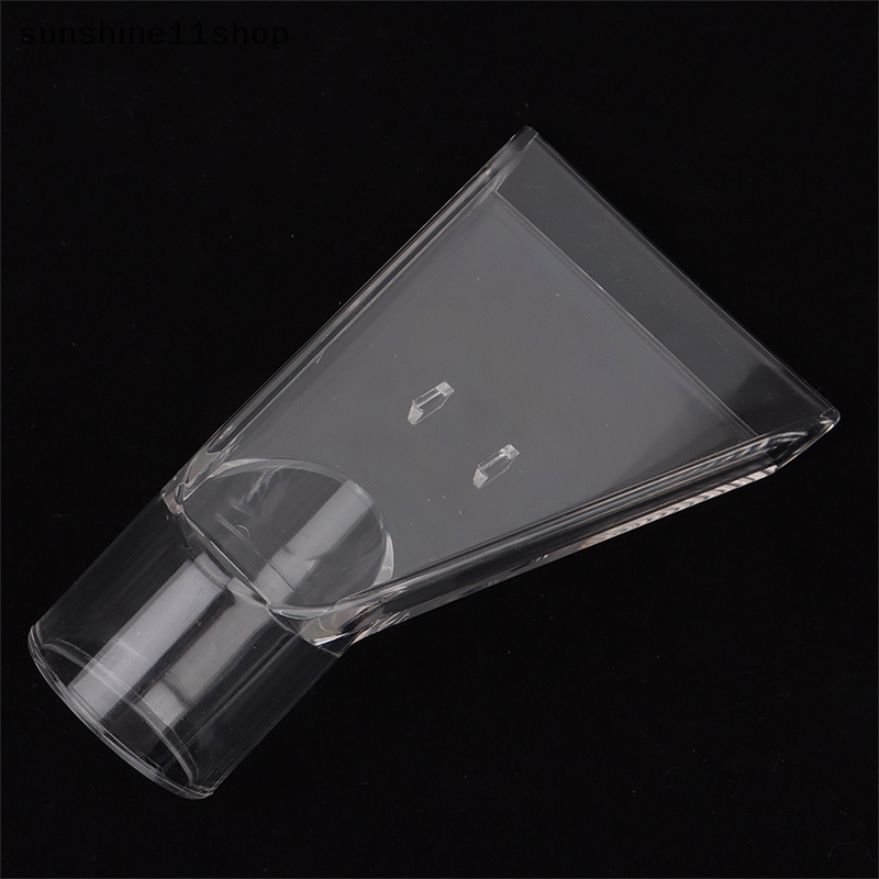 Sho 38mm Vacuum Cleaner Extraction Nozzle Spin Brush Head Clear Swivel Nozzle Nosel Pembersih Karpet Sofa Bagian Penyedot Debu N