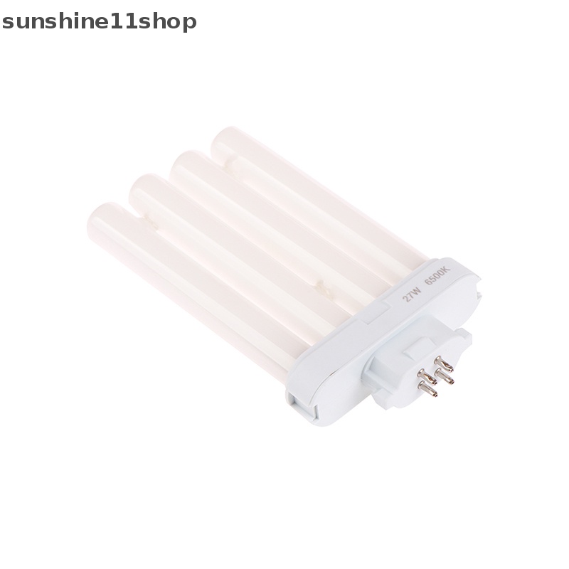 Sho 1Pc 27W AC220V-240V Empat Pin Lampu Neon Tabung Square s Light Tube N