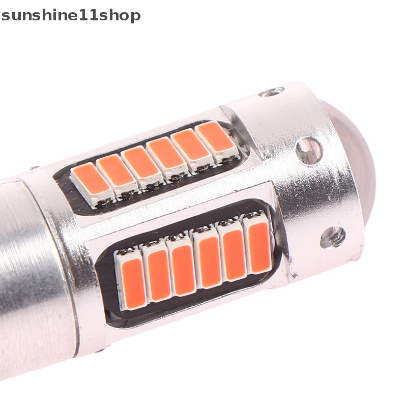 Sho Daytime Running Light 4014lampu Kabut 30smd Kuning Putih Merah Pink 12V PW24W Lampu Bohlam LED Sein N