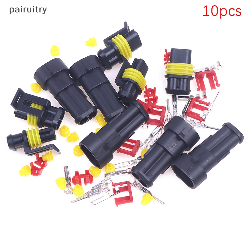 Prt 5set Konektor 1.5mm 2Pin DJ7021-1.5 Konektor Kawat Listrik Anti Air PRT