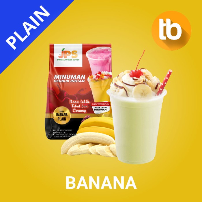 

Promo JPS Bubuk Banana / Pisang Plain (Bubuk minuman dan makanan)