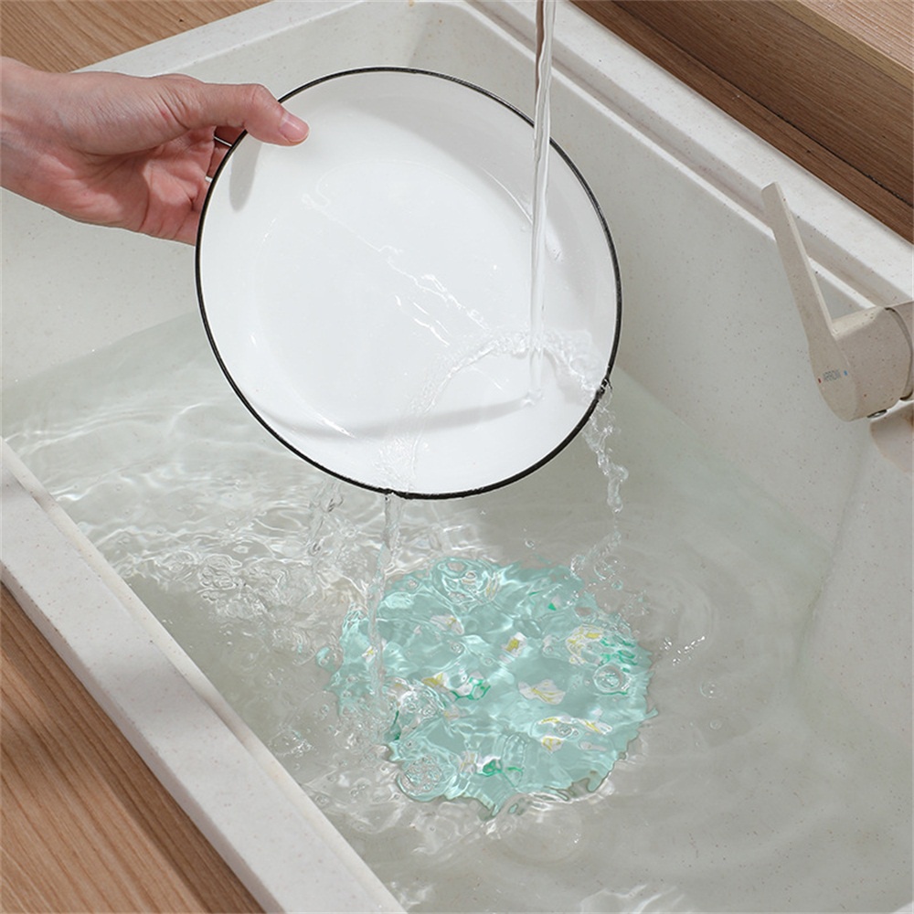 Home Floor Drain Odor Proof Penutup Wastafel Dapur Kamar Mandi Selokan Sealing Insect Proof Silang Tahan Bau Silicone Floor Drain Pad