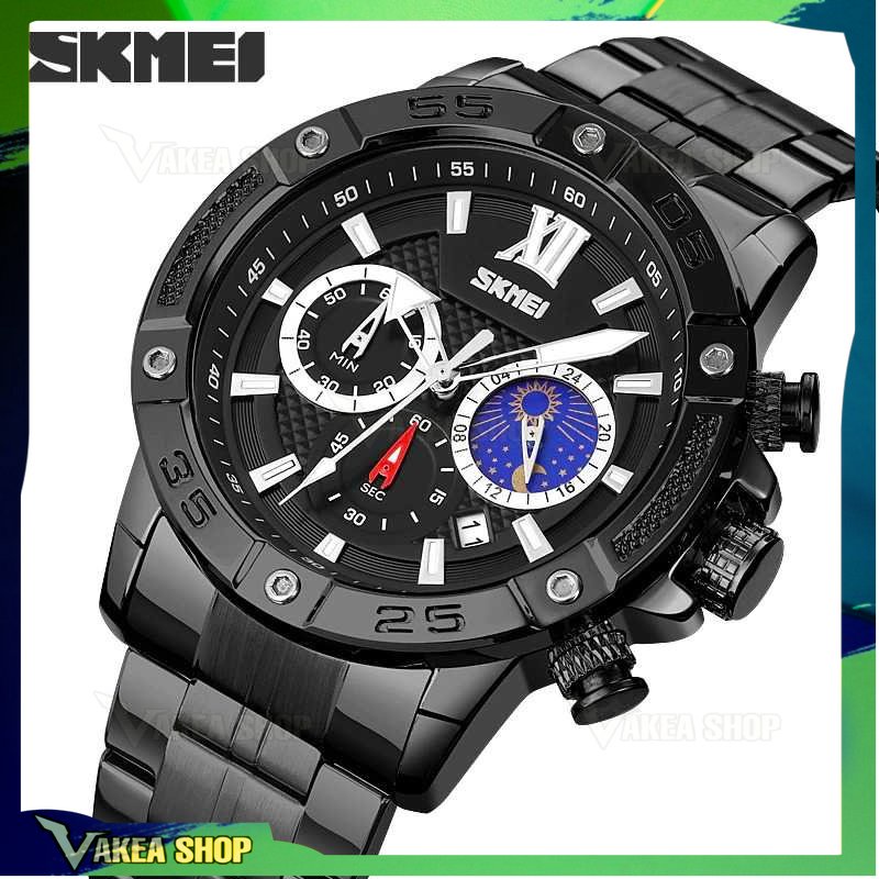 SK-MEI Jam Tangan Analog Pria - 9235