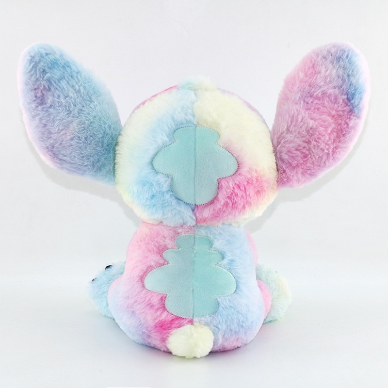 Colorful Stitch Teddy Plush Doll Boneka Mainan 30cm Disney Lilo&amp;Stitch Kartun Plush Doll Mainan Untuk Anak Laki-Laki Perempuan Hadiah