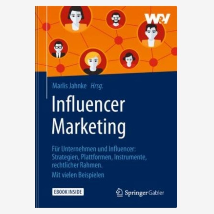 Buku Influencer Marketing Marlis Jahnke