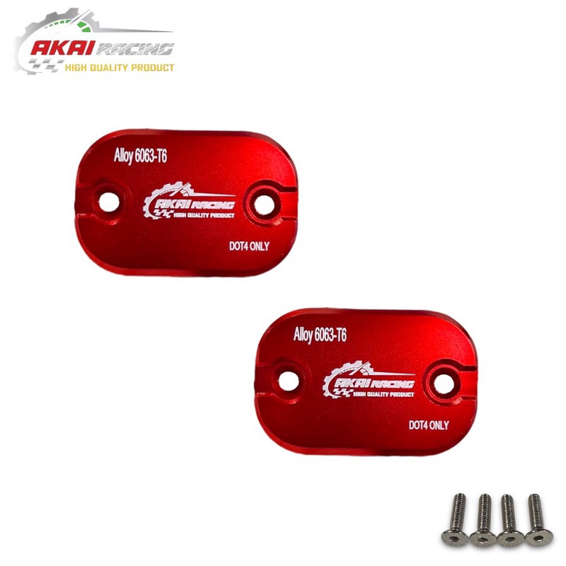 Cover Tutup Minyak Rem AKAI RACING nmax tutup master rem Nmax Old Nmax New Best Quality akai racing