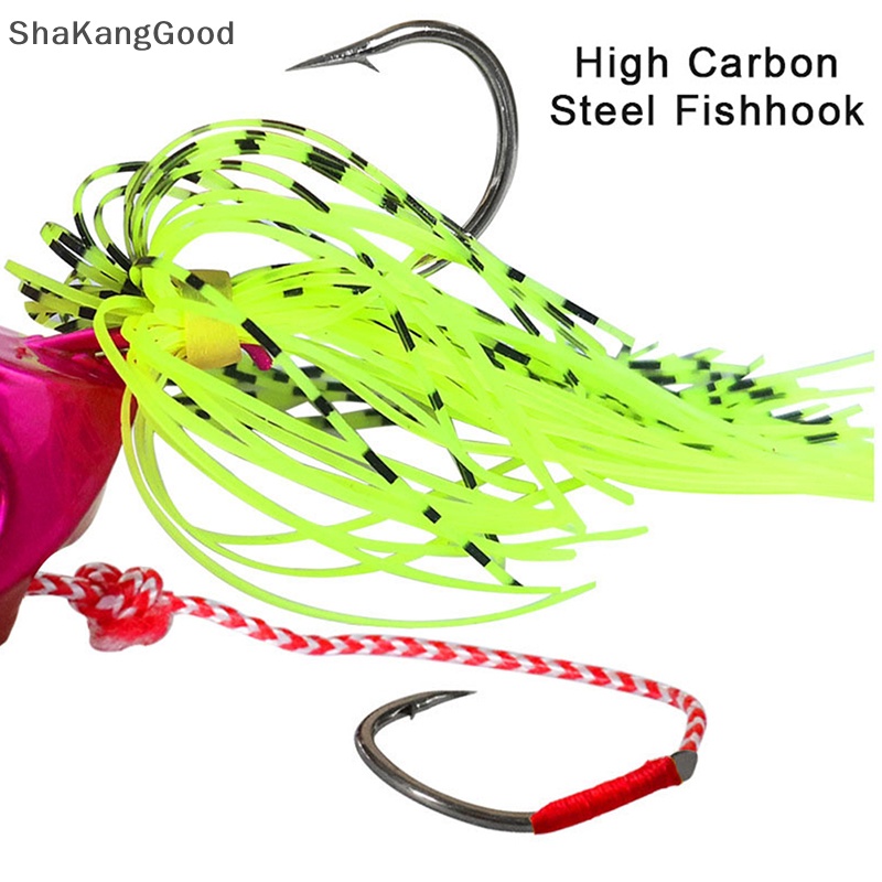 Skid fishing hook Deep sea fishhook 40g-100g Kepala Perahu Pancing head hook SKK