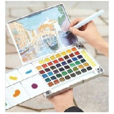 

Sakura Koi Watercolors 48 Pocket Field Sketch Box Cat Air