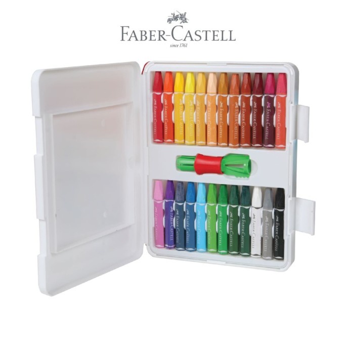 

Crayon / Oil Pastel Faber Castell 24 Warna