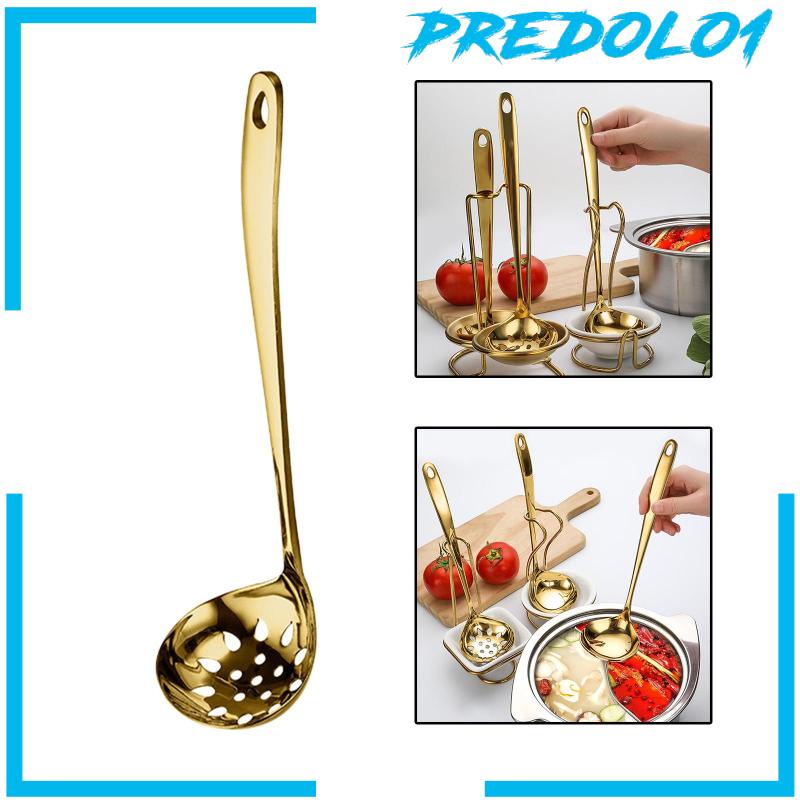 [Predolo1] Cooking Ladle 10.6 ''Sendok Saji Stainless Steel Untuk camping Piknik