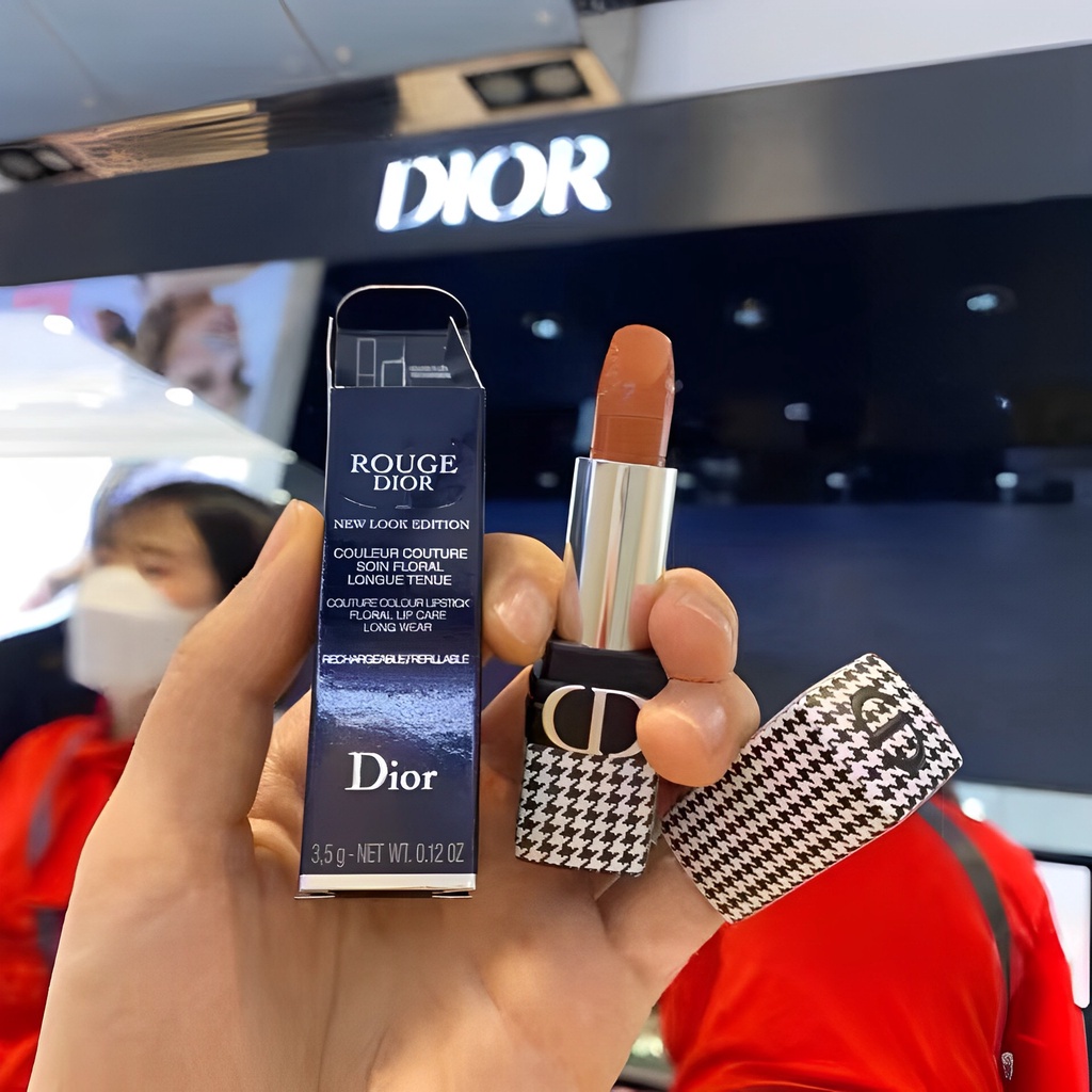 Dior Lipstick Rouge/Dior New Look Limited Edition Lipstik 3.5gr