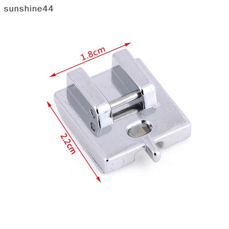 Sunshine 1pc Invisible Zipper Presser Foot Mesin Jahit Presser Foot DIY Alat Jahit ID