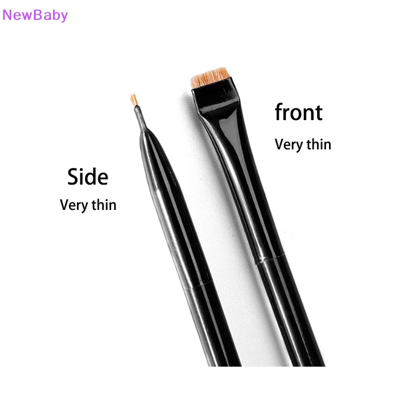 Newbaby Kuas Makeup Mata Profesional Flat Eyeliner Brush Alat Makeup Alis ID