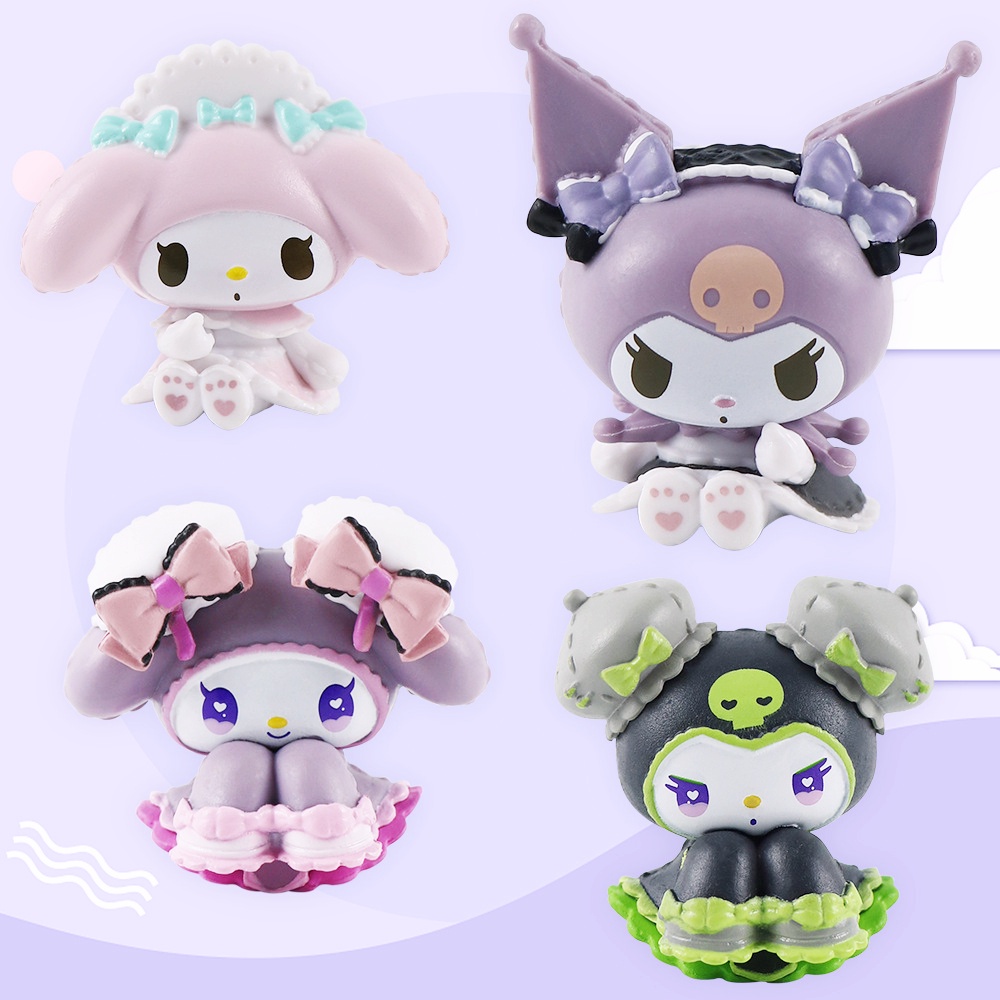 Baru Mobil Hadiah Dekorasi Lucu Coolommy Melody Four Doll Cake DIY Decoration