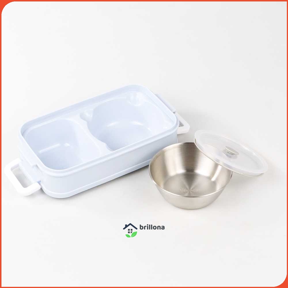 SDGRP Kotak Makan Lunch Bento Box Food Container Double Layer Bowl - JT-008