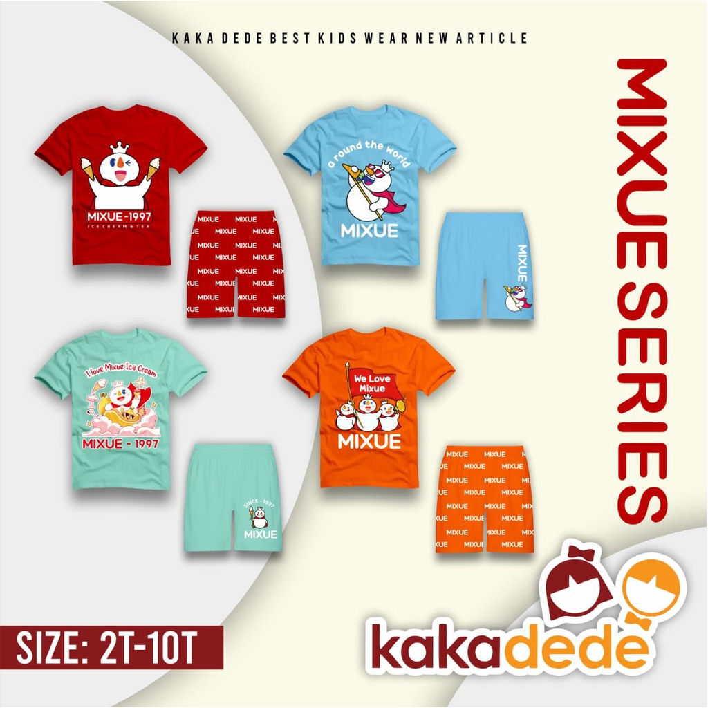 SETELAN MIXUE KAKADEDE