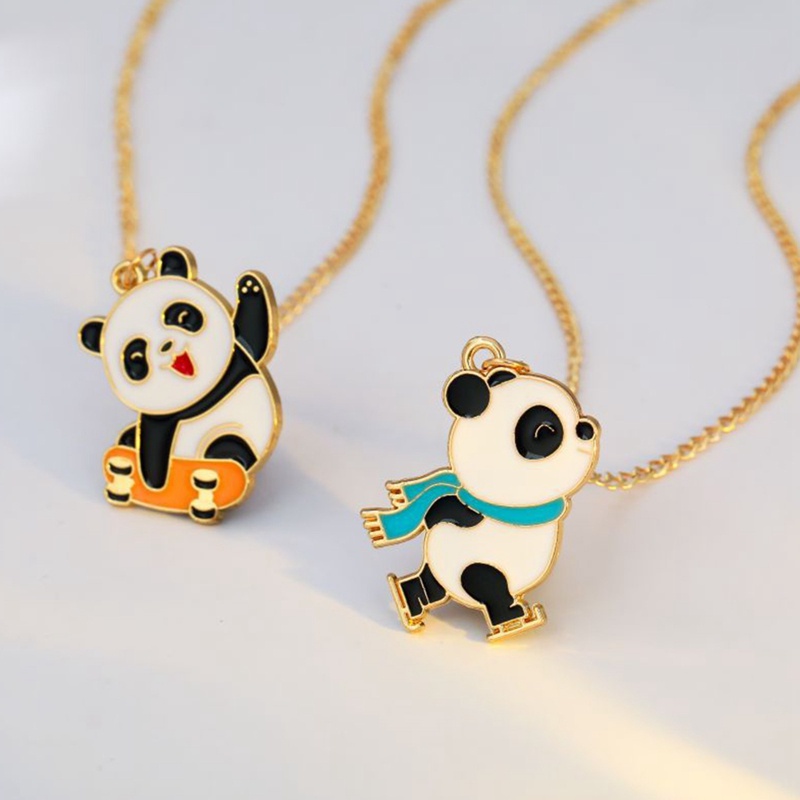 Fashion Panda Kalung Untuk Wanita Pesona Rantai Kalung Chokers Kerah Perhiasan Hadiah