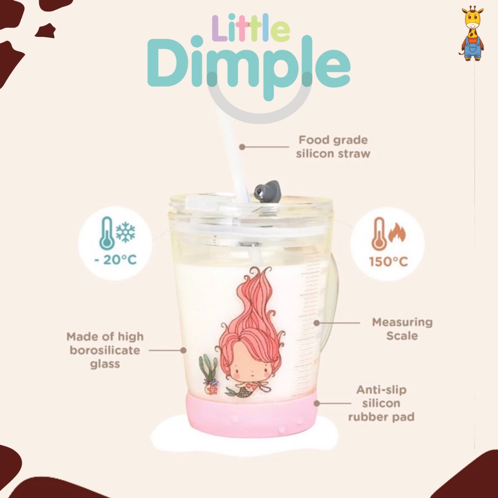 Little Dimple 300ml Toddler Trainer Cup TTC830 - Gelas Bayi