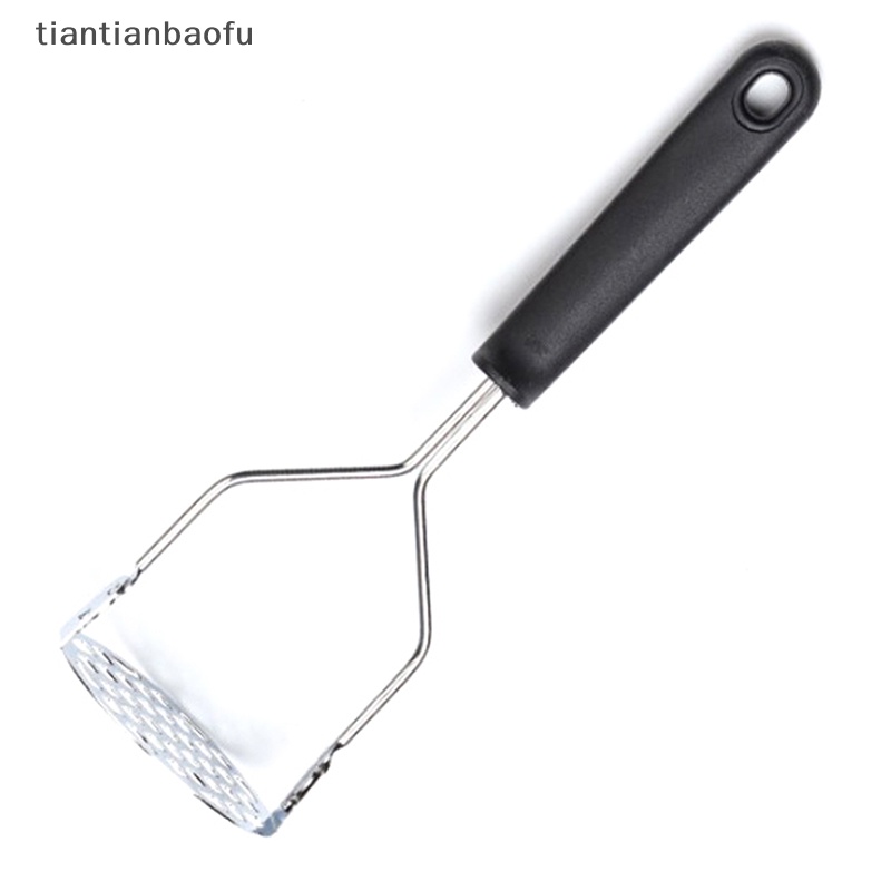 [tiantianbaofu] 304tekan Kentang Stainless Steel Potato Press Manual Masher Dapur Gadget Kentang Garlic Press Butik